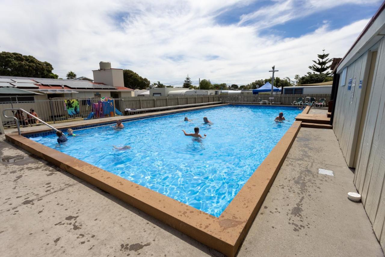 מאונט מאונגאנוי Cosy Corner Holiday Park מראה חיצוני תמונה