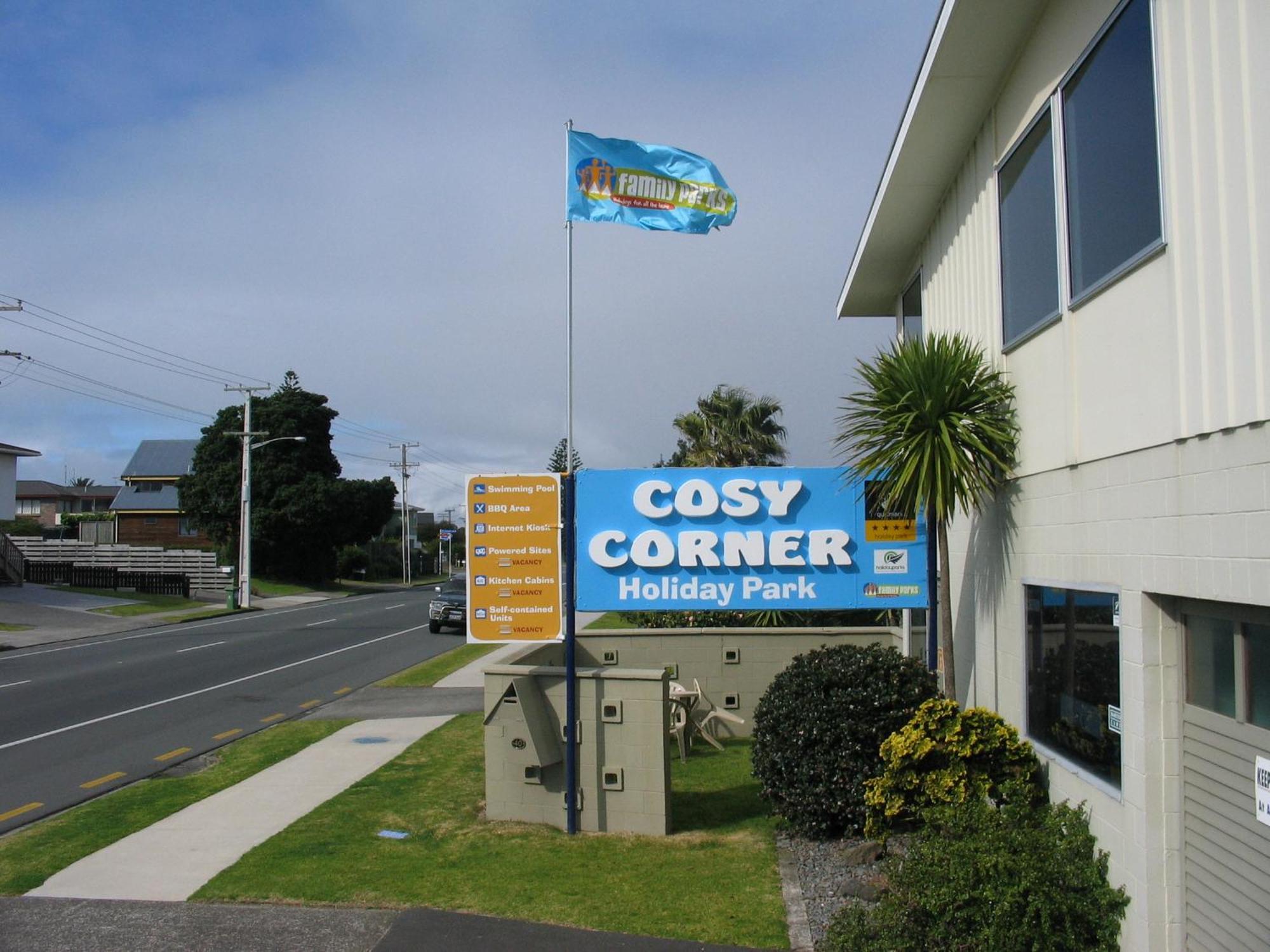 מאונט מאונגאנוי Cosy Corner Holiday Park מראה חיצוני תמונה