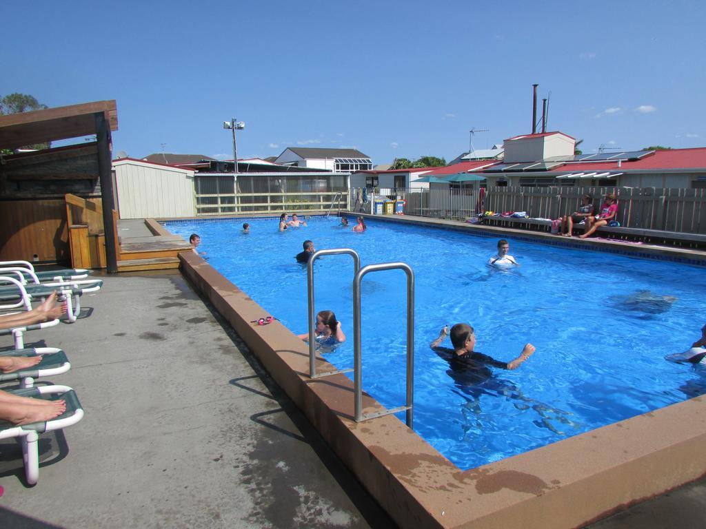 מאונט מאונגאנוי Cosy Corner Holiday Park מראה חיצוני תמונה